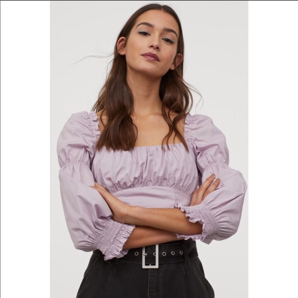 H&M Puff Sleeve Blouse